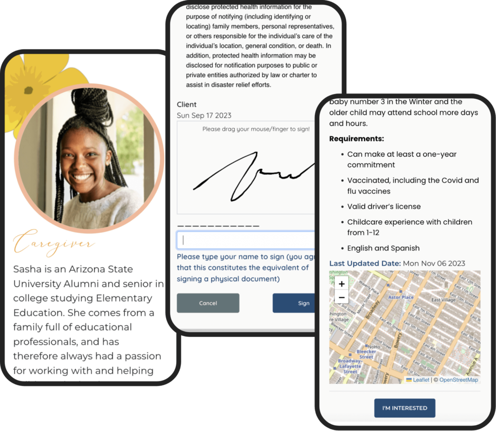 daycare management app