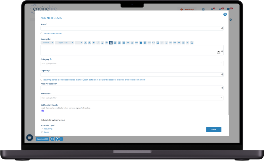 online class builder