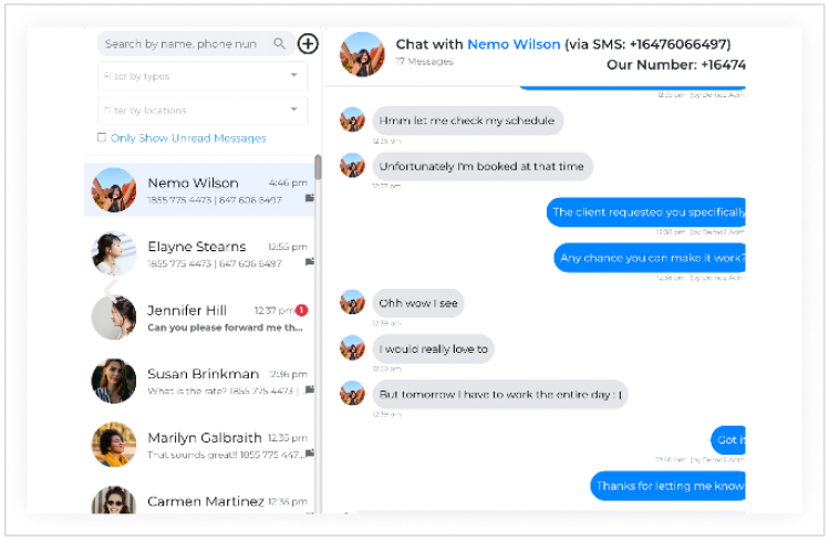 Home Care Agency Management Software 48 messaging-platform