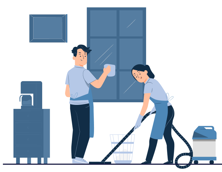 cleaning company software