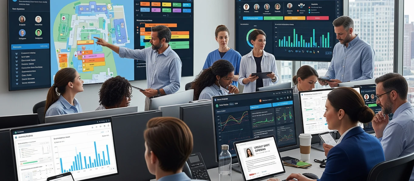 healthcare staffing software