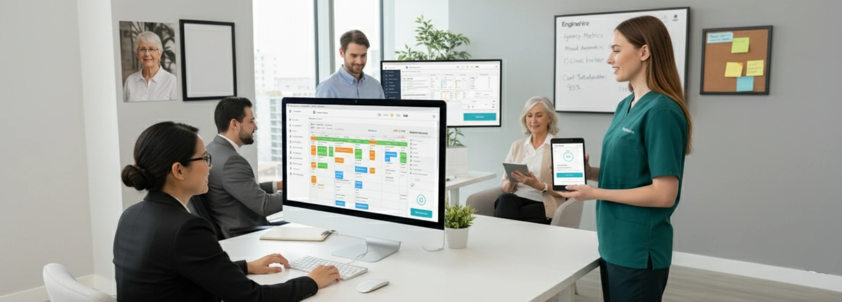 home care agency scheduling software