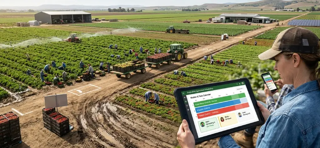 scheduling agriculture software