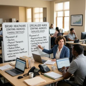 The Strategic Difference Healthcare vs. Specific Nurse Staffing EngineHire