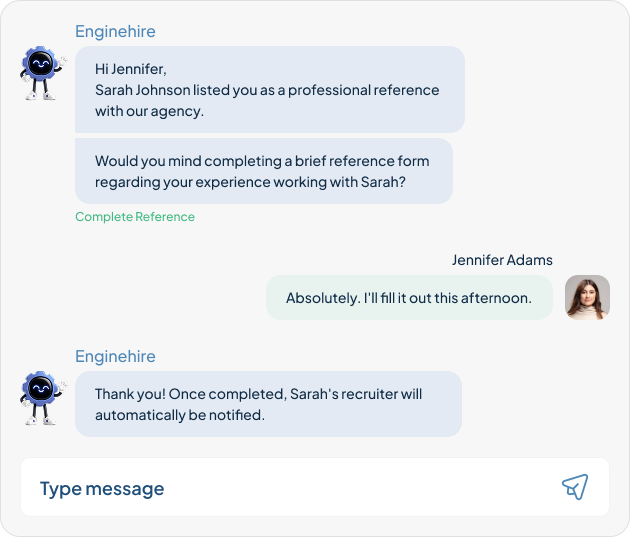 reference collection EngineHire