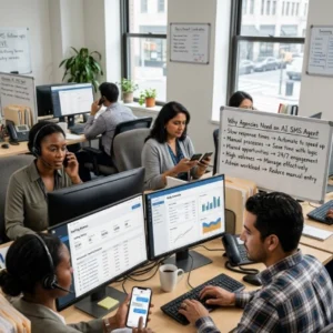Why Agencies Need an AI SMS Agent EngineHire