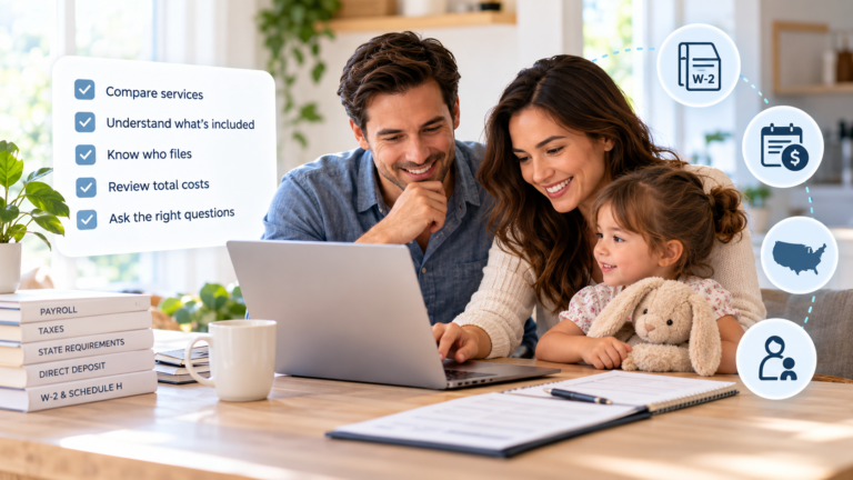 Nanny Taxes Made Simple: What Every Agency Needs to Know About Legal Pay 2 How to choose nanny payroll NannyKeeper