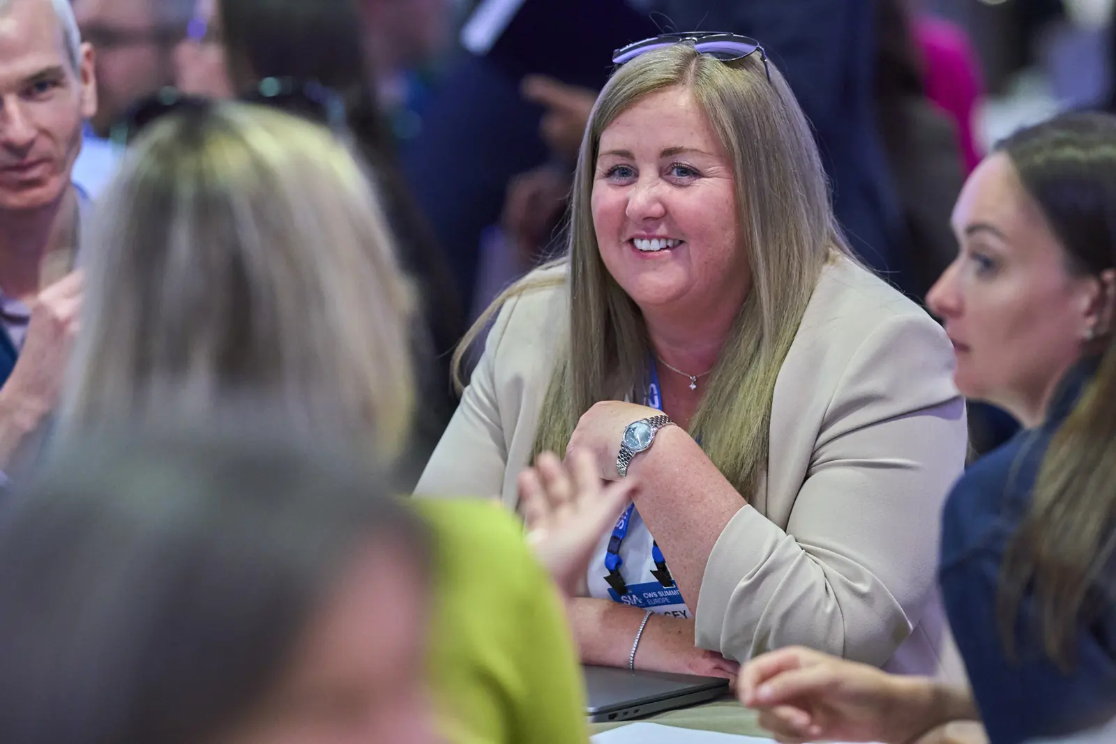 SIA CWS Summit 2027 Europe highlights – attendee sharing ideas at a roundtable